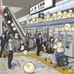 【速報】立川市、突然の「くるりん」大量発生で都市機能麻痺か