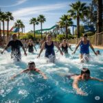 東京サマーランド、新規アトラクション「流れるプールを逆走」が予想外の大ヒット