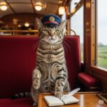 【速報】西武拝島線、全列車に「猫駅長」を緊急配置! 乗客の精神的安定に絶大な効果を発揮