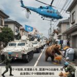 「クマ被害、災害級」として、政府が国連PKO部隊の派遣を要請